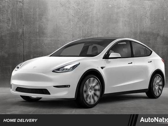 TESLA MODEL Y 2021 5YJYGDEEXMF140249 image